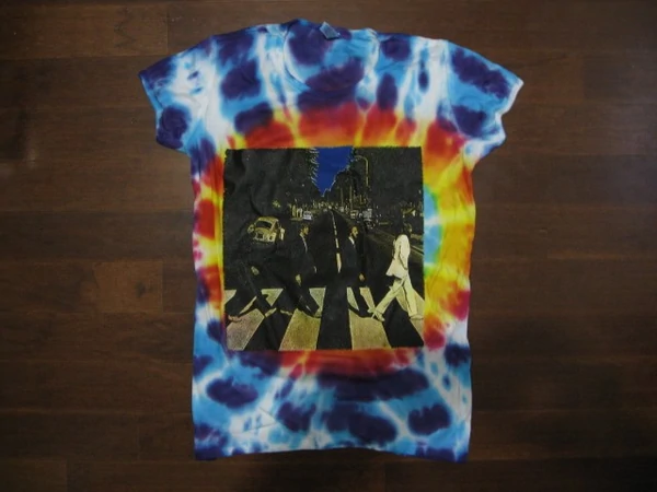 BEATLES- Abbey Road / Tie-Dye / Girls / Baby Doll T-Shirt